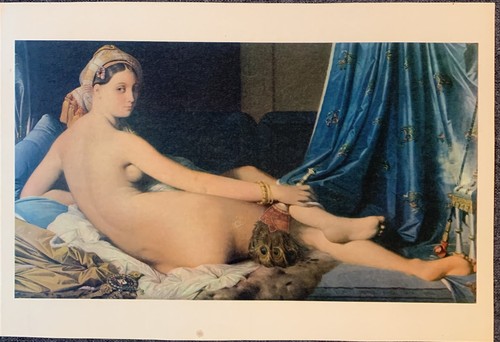 Ingres odalisque couchée - ingres, "odalisque