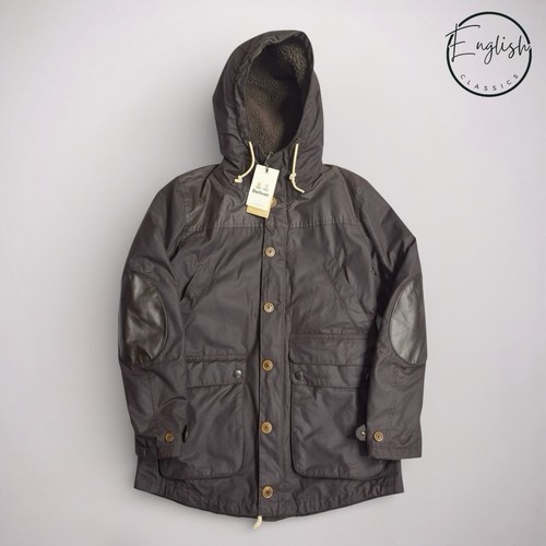 Barbour wax game parka uomo - game,