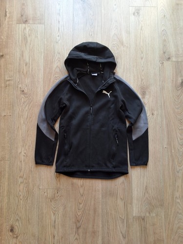 Felpa puma hoodie zip nero - puma,
