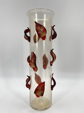 *FOGLIE FOGLIE VASO FOGLIE #15/80 CLETO MUNARI VETRO DI MURANO 2002 EDIZIONE LIMITATA