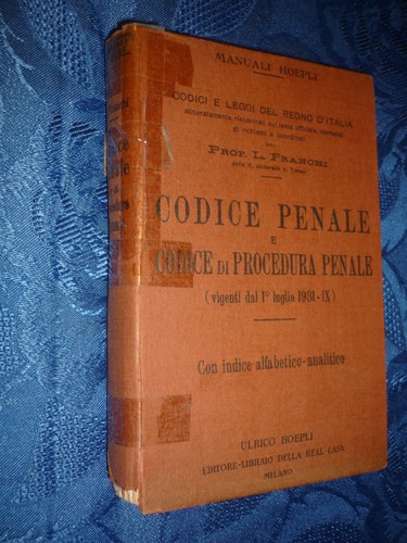 Codice penale procedura - codice, di