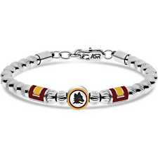 Bracciale Uomo AS ROMA B-RB013UAG Acciaio Inossidabile OFFICIAL