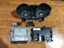 KIT CENTRALINA MOTORE CHIAVE FORD FIESTA MK6 1.2 BENZ (2010) AV21-12A650-CB 