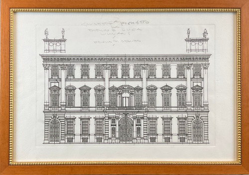 Palazzo madama roma quadro - roma,