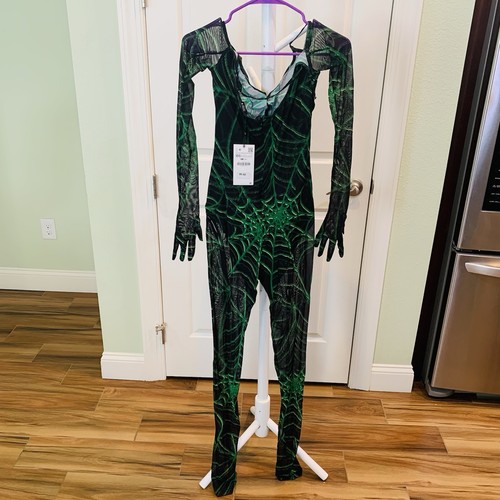 Costume zara verde - zara, holloween