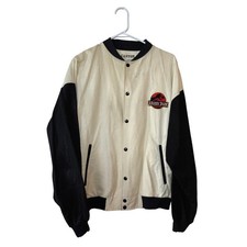 Giacca Bomber Vintage Jurassic Park Canton Activewear Uomo L 1993 Film