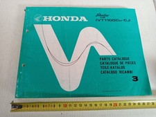 1987 Honda Shadow VT 1100 C h j catalogo num 3 ricambi parts catalogue originale