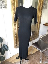 Zara Abito Midi Nero Aderente