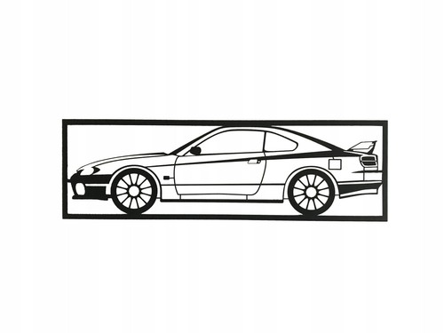 Nissan silvia s13 - silvia, decorazione