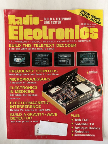Radio electronics - radio,
