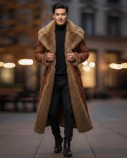 Cappotto aviatore pelliccia di