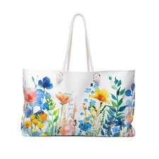Borsa da weekend floreale