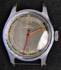 Oris quadrante grigio militare