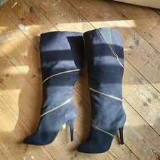 Stivali stiletto alti al