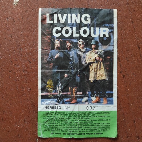 Biglietto concerto living - biglietto,