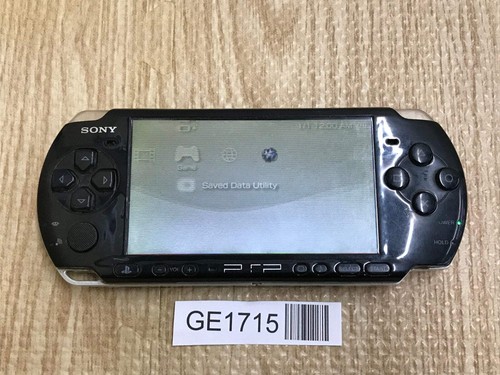 Psp 3000 piano black console - psp-3000,