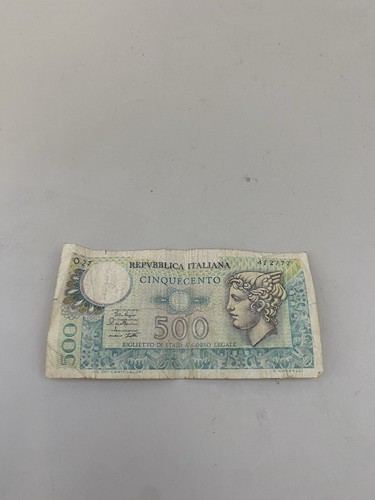 500 lire carta - lire, di