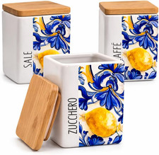 Set 3 Barattoli Cucina
