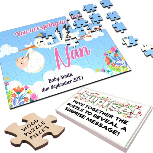 Puzzle legno personalizzato - puzzle,