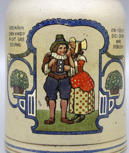 Boccale birra stile - , liberty