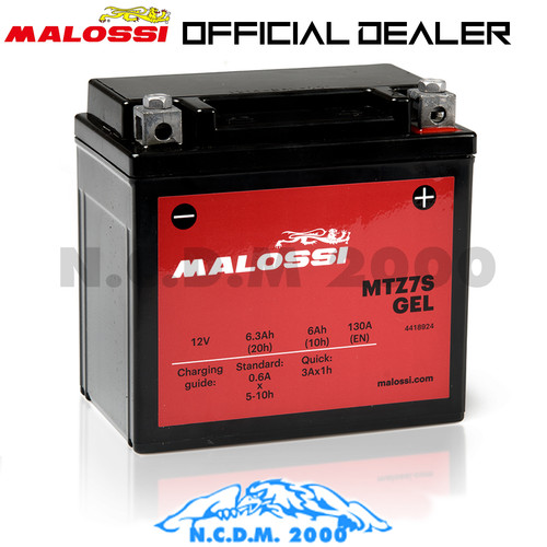 Batteria malossi ytz7s - malossi,