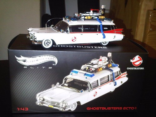 Hot wheels elite ghostbusters - hot,