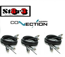 3 Coppie Cavi RCA Connection 4,5mt FS2 450 Cavo Super Flex by AUDISON