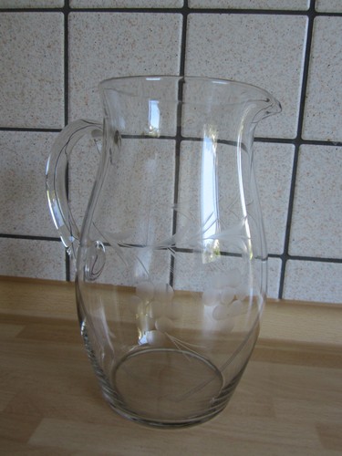 Brocca vetro vintage - in,