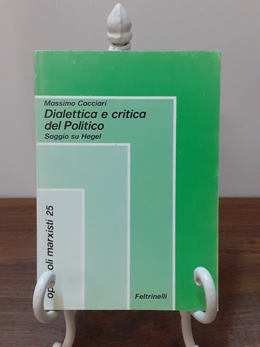 Cacciari dialettica e - -,