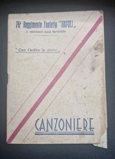 Canzoniere - 76 Regg. Fanteria Napoli Con L Ardire La Gloria 1943