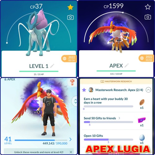 Pokémon apex oh - pokémon·go, ho-oh