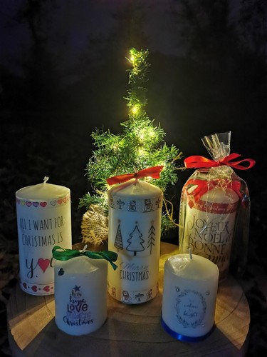 Candele personalizzabili - candele,