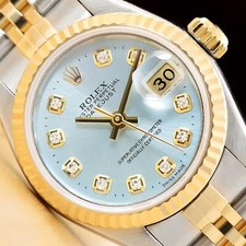 Rolex Ladies Datejust Ice Blue