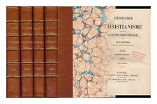 Matter, M. J. Storia Del Cristianesimo E Della Società Cristiana Completa In