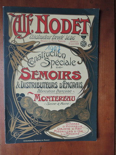 Catalogue semoirs nodet - catalogue,