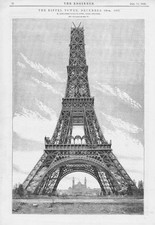 LA TORRE EIFFEL in costruzione