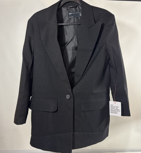 Blazer nero asos design - blazer,