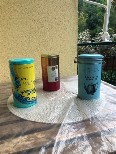 Set tre barattoli latta - set,