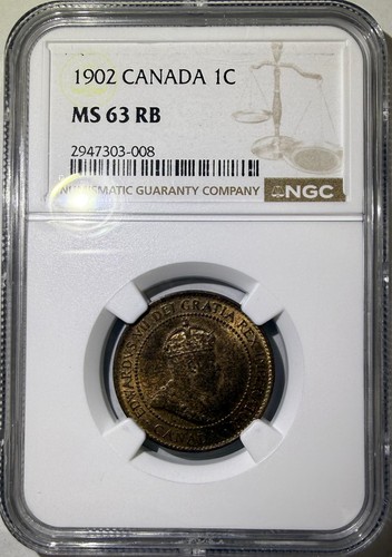 1902 canada centesimo ngc - 1902,