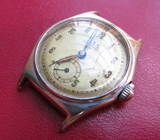 Vintage WW2 military wrist watch ASU Marin  6 tacche