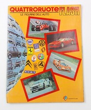 Album Figurine Vintage Quattroruote Flash Automobilismo da Collezione 1983