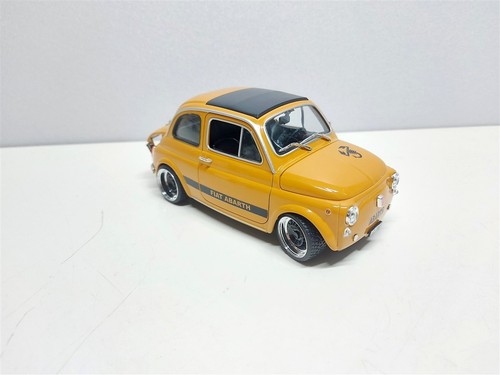 Fiat 500 abarth - 500, giallo