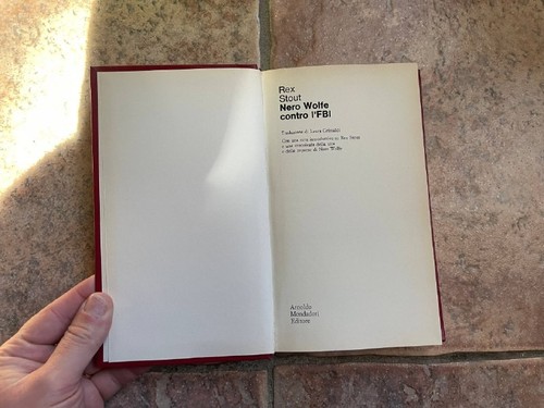 Rex stout nero - rex,