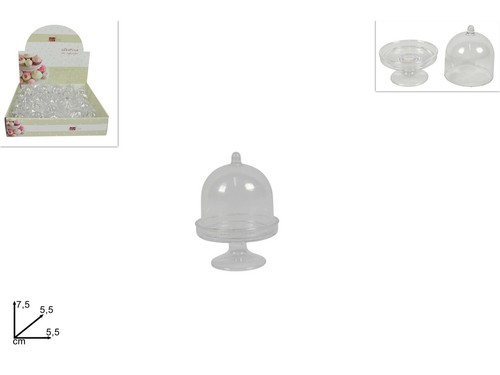 Mini alzatina plastica con - plastica,