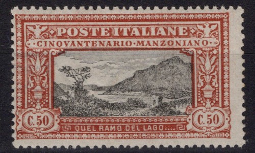 Regno italia 1923 manzoni - regno,