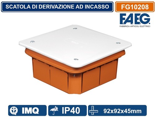Cassetta derivazione - di,