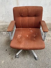 Poltrona Girevole p128 Design Osvaldo Borsani Per Tecno Vintage