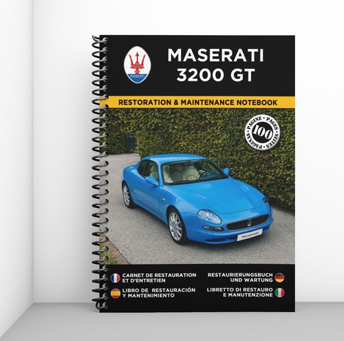 Maserati 3200 libretto di - maserati, gt