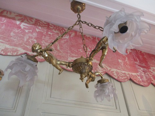 Splendido lampadario putti - splendido,