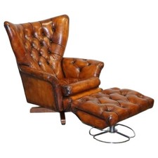 SEDIA E POGGIAPIEDI RETRÒ